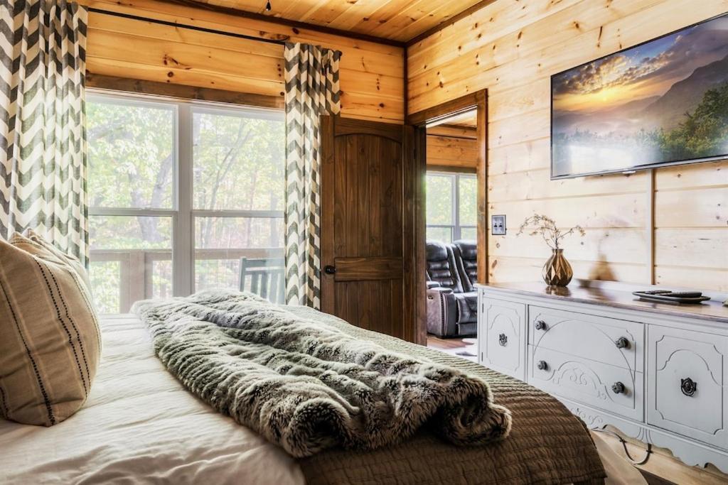 Nordic Mountain Modern Lodge - Family Friendly Luxury Cabin In Walden'S Ridge Sevierville Exteriör bild