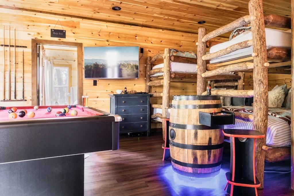 Nordic Mountain Modern Lodge - Family Friendly Luxury Cabin In Walden'S Ridge Sevierville Exteriör bild