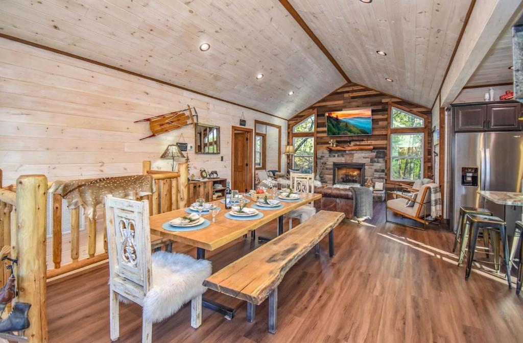 Nordic Mountain Modern Lodge - Family Friendly Luxury Cabin In Walden'S Ridge Sevierville Exteriör bild